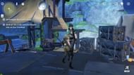 Interact with the NPC and make him leave his spot (Image via Kuro Games)